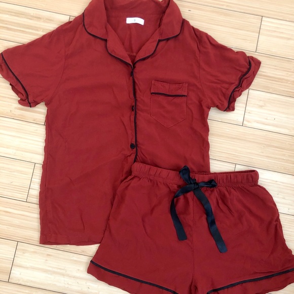 SHEIN Other - ❤️Rust pajama short set